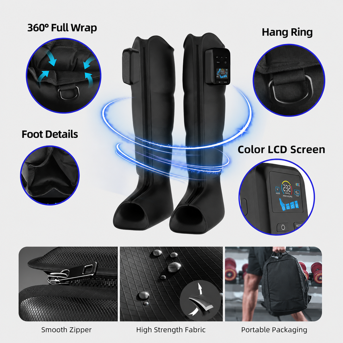 AirStride Air Compression Recovery Boots