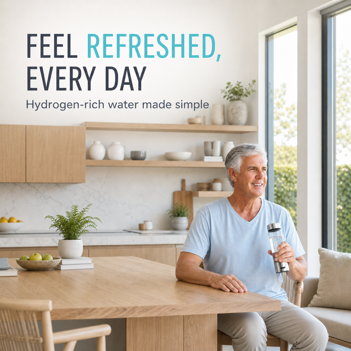 HydraCell Portable Hydrogen Water Bottle