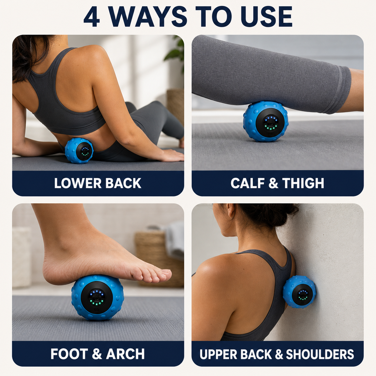 PulseOrb Rechargeable Massage Ball
