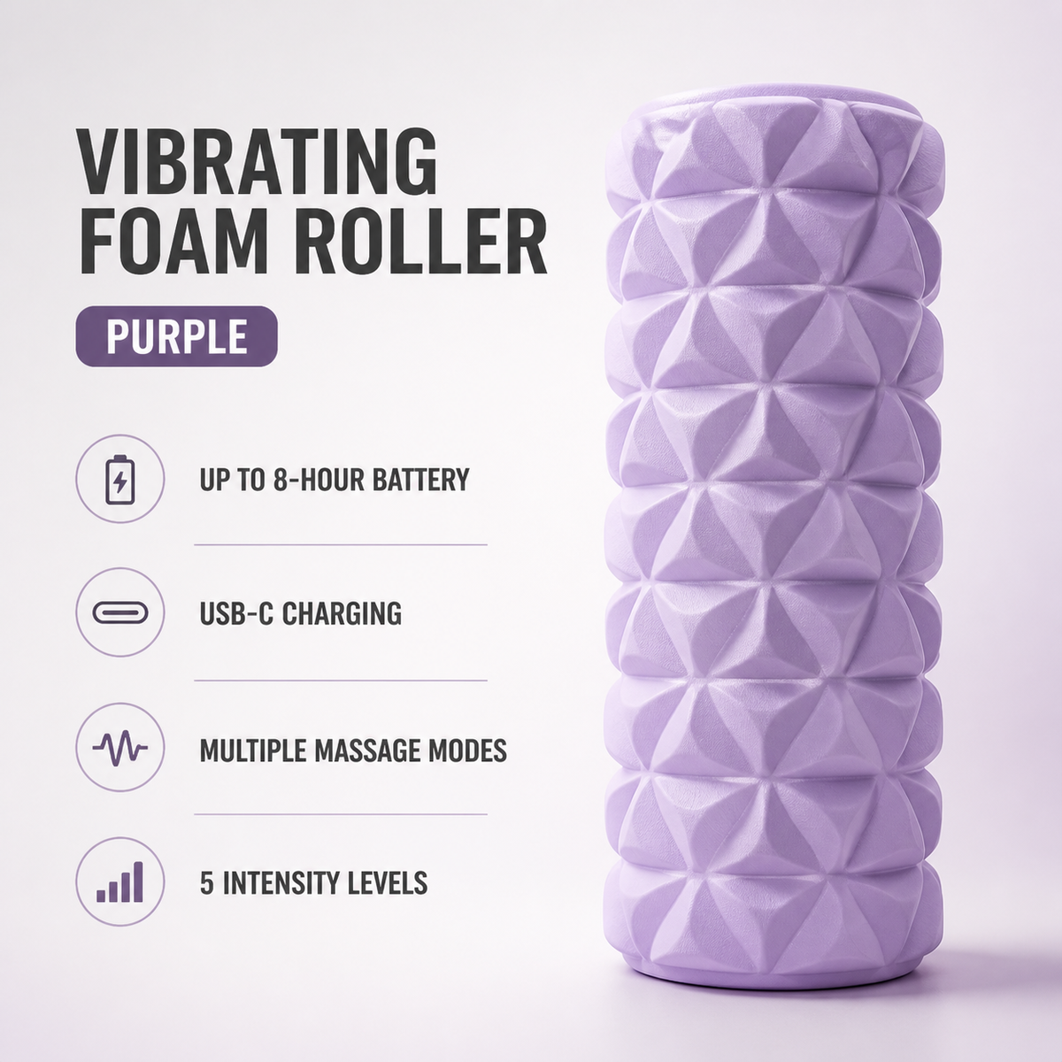 SpineRoll Electric Foam Roller Massager