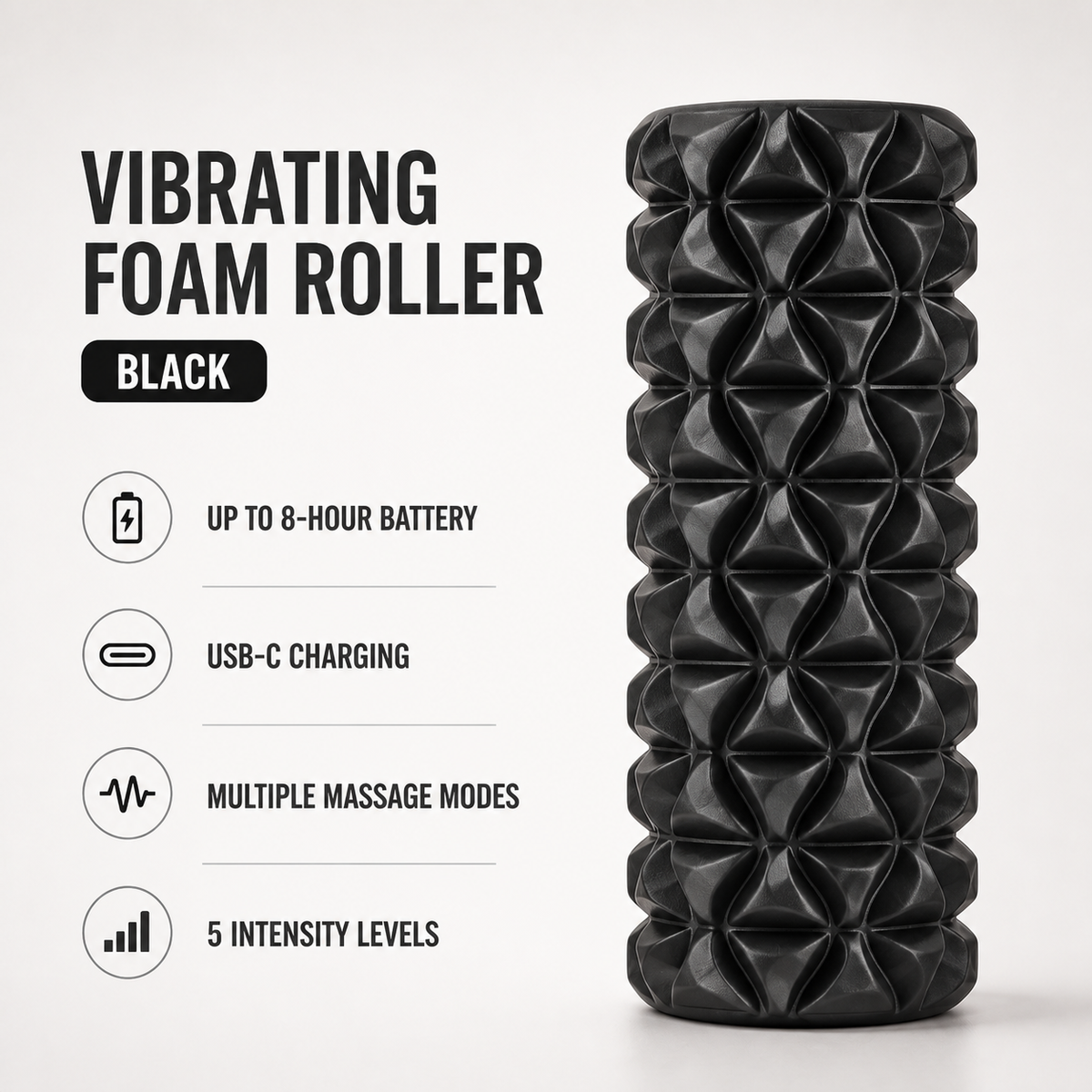 SpineRoll Electric Foam Roller Massager